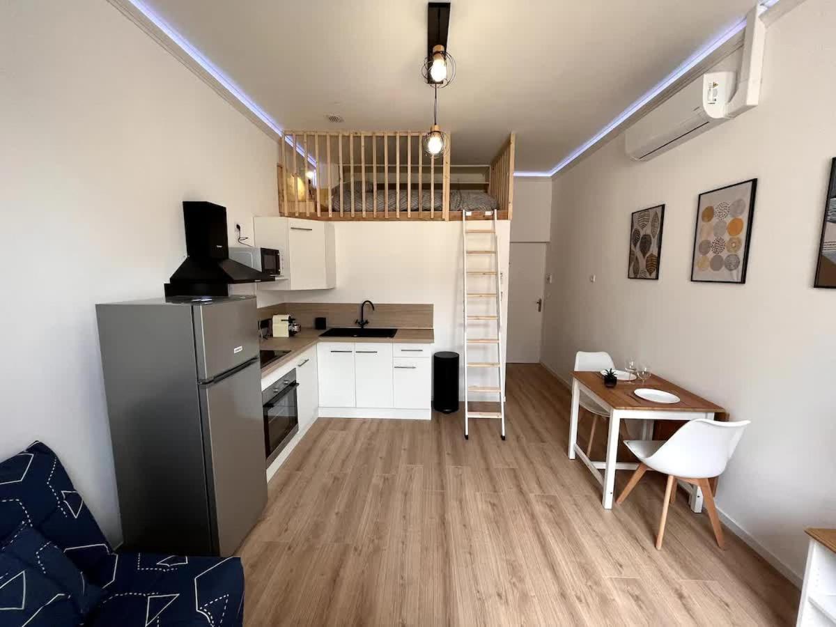 Montsejour - Superbe Apt Climatise Mezzanine Carcasona Exterior foto